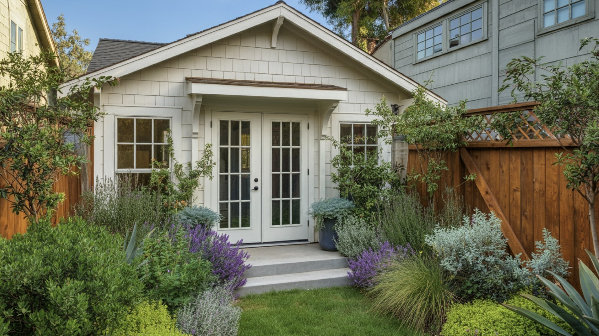 ADU under construction in Anaheim