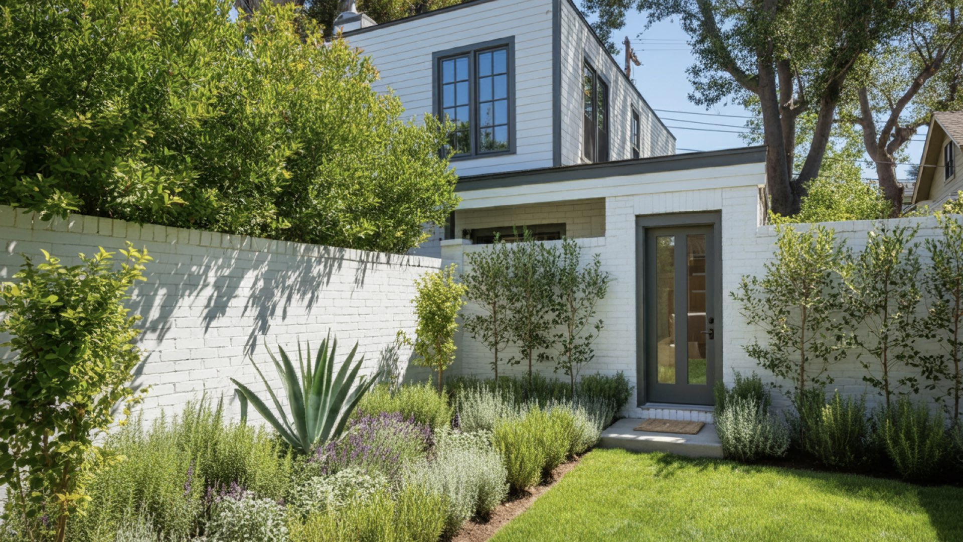 Affordable ADU construction site in Anaheim